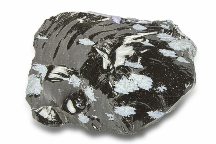 Snowflake Obsidian Section - Utah #285937